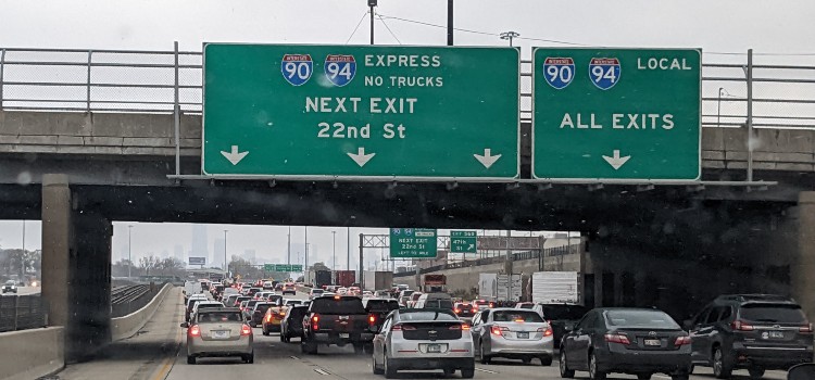 Chicago Rush Hour Traffic